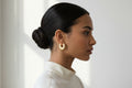 ALIYAH 18K Gold-Plated Hoop Earrings