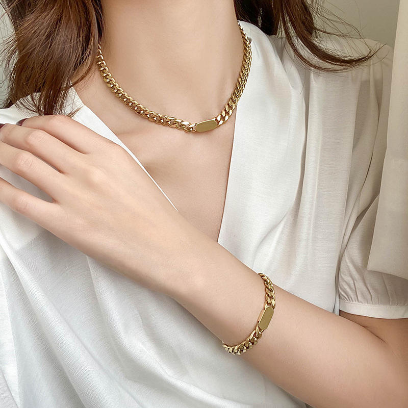 Signature Cuban Link Gold Set