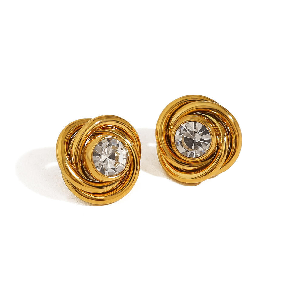 round 18k Gold Plated Waterproof Cushion Set